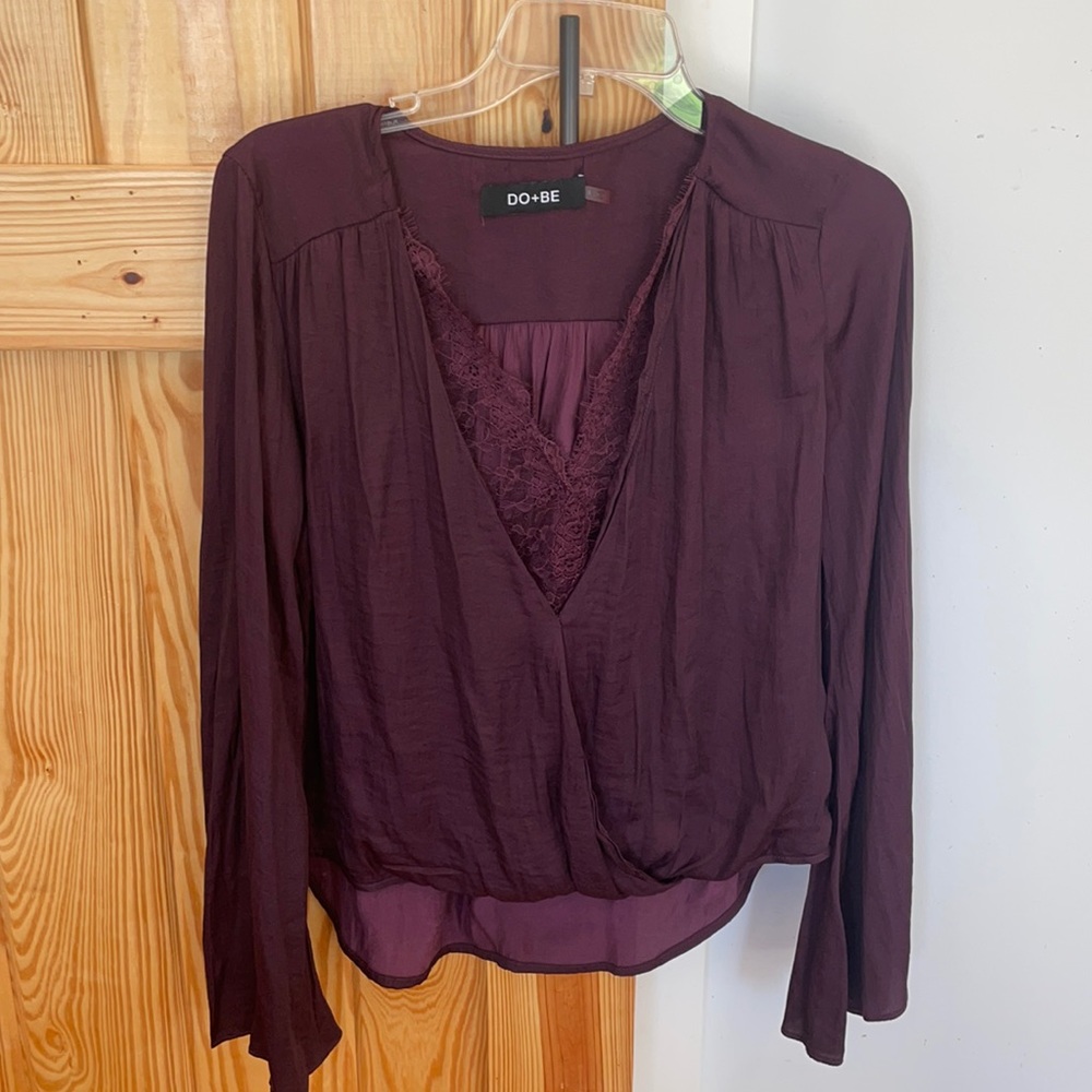 Maroon long sleeve DO+Be